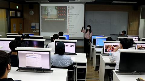 세계치매예방의날 안산시 홍보영상 편집 강의 (스마트콘텐츠과 학생들)